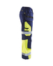 Pantalon artisan haute-visibilité Blåkläder 1508 Marine/Jaune fluo Blaklader - 150818608933C