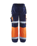 Pantalon artisan haute-visibilité Blåkläder 1508 Marine/Orange fluo Blaklader - 150818608953C