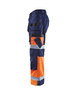 Pantalon artisan haute-visibilité Blåkläder 1508 Marine/Orange fluo Blaklader - 150818608953C