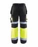 Pantalon artisan haute-visibilité Blåkläder 1508 Noir/Jaune fluo Blaklader - 150818609933C
