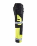 Pantalon artisan haute-visibilité Blåkläder 1508 Noir/Jaune fluo Blaklader - 150818609933C