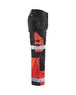 Pantalon artisan haute-visibilité Blåkläder 1508 Noir/Rouge fluo Blaklader - 150818609955C