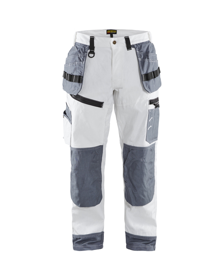 Pantalon X1500 peintre Blåkläder 1510 Blanc/Gris clair Blaklader - 151012101094C