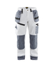 Pantalon X1500 peintre Blåkläder 1510 Blanc/Gris clair Blaklader - 151012101094C
