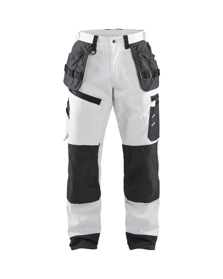 Pantalon X1500 peintre Blåkläder 1510 Blanc/Gris foncé Blaklader - 151012101098C