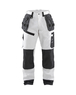 Pantalon X1500 peintre Blåkläder 1510 Blanc/Gris foncé Blaklader - 151012101098C