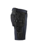 Short artisan stretch 4D Blåkläder 1520 Marine foncé/Noir Blaklader - 152016458699C