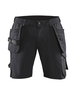 Short artisan stretch 4D Blåkläder 1520 Noir/Gris foncé Blaklader - 152016459998C