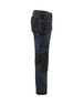Pantalon artisan stretch 4D Blåkläder 1522 Marine foncé/Noir Blaklader - 152216458699C