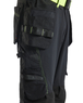 Pantalon artisan stretch 4D Blåkläder 1522 Noir/Jaune fluo Blaklader - 152216459933C