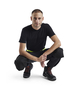 Pantalon artisan stretch 4D Blåkläder 1522 Noir/Jaune fluo Blaklader - 152216459933C