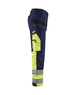 Pantalon Artisan haute-visibilité Blåkläder 1529 Marine/Jaune fluo Blaklader - 152913708833C