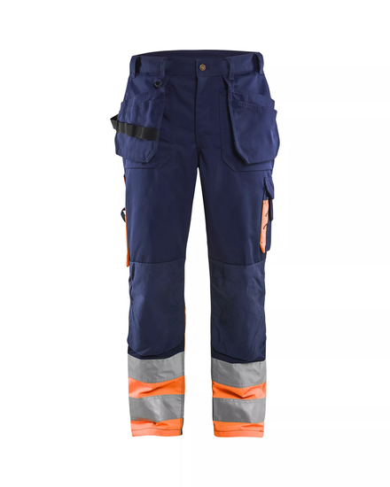 Pantalon Artisan haute-visibilité Blåkläder 1529 Marine/Orange fluo Blaklader - 152918608953C