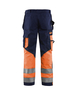 Pantalon Artisan haute-visibilité Blåkläder 1529 Marine/Orange fluo Blaklader - 152918608953C