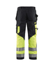Pantalon Artisan haute-visibilité Blåkläder 1529 Noir/Jaune fluo Blaklader - 152918609933C