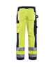 Pantalon artisan haute-visibilité Blåkläder 1533 Jaune fluo/Marine Blaklader - 153318603389C