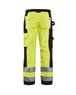 Pantalon artisan haute-visibilité Blåkläder 1533 Jaune fluo/Noir Blaklader - 153318603399C