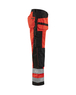 Pantalon artisan haute-visibilité Blåkläder 1533 Rouge fluo/Noir Blaklader - 153318605599C