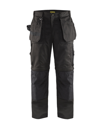 Pantalon artisan bas amovibles Blåkläder 1538 Noir Blaklader - 153818609900C