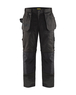 Pantalon artisan bas amovibles Blåkläder 1538 Noir Blaklader - 153818609900C