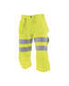 Pantacourt haute-visibilité Blåkläder 1539 Jaune fluo Blaklader - 153918043300C