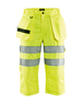 Pantacourt Haute-Visibilité Blåkläder 1539 Jaune fluo Blaklader - 153918113300C