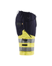 Short haute-visibilité +stretch Blåkläder 1541 Marine/Jaune fluo Blaklader - 154118118933C
