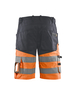 Short haute-visibilité +stretch Blåkläder 1541 Gris moyen/Orange fluo Blaklader - 154118119653C