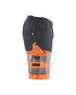 Short haute-visibilité +stretch Blåkläder 1541 Gris moyen/Orange fluo Blaklader - 154118119653C