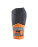 Short haute-visibilité +stretch Blåkläder 1541 Gris moyen/Orange fluo Blaklader - 154118119653C