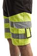 Short haute-visibilité +stretch Blåkläder 1541 Noir/Jaune fluo Blaklader - 154118119933C