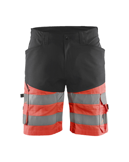 Short haute-visibilité +stretch Blåkläder 1541 Noir/Rouge fluo Blaklader - 154118119955C