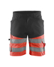 Short haute-visibilité +stretch Blåkläder 1541 Noir/Rouge fluo Blaklader - 154118119955C