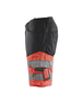 Short haute-visibilité +stretch Blåkläder 1541 Noir/Rouge fluo Blaklader - 154118119955C