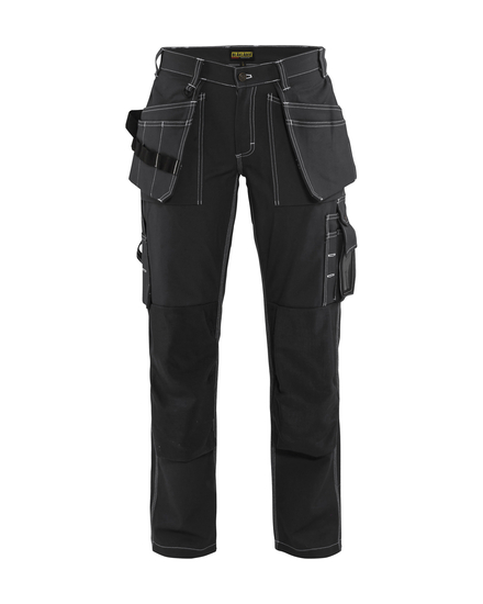 Pantalon Artisan Femme Blåkläder 1545 Noir Blaklader - 154513709900C