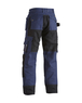 Pantalon Artisan Heavy Worker Blåkläder 1550 Marine/Noir Blaklader - 155013708899C