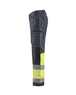 Pantalon artisan haute-visibilité +stretch Blåkläder 1551 Gris moyen/Jaune fluo Blaklader - 155118119633C