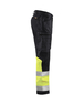 Pantalon artisan haute-visibilité +stretch Blåkläder 1551 Noir/Jaune fluo Blaklader - 155118119933C