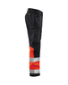 Pantalon artisan haute-visibilité +stretch Blåkläder 1551 Noir/Rouge fluo Blaklader - 155118119955C