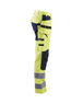 Pantalon artisan haute-visibilité +stretch Blåkläder 1552 Jaune fluo/Marine Blaklader - 155218113389C