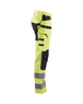 Pantalon artisan haute-visibilité +stretch Blåkläder 1552 Jaune fluo/Noir Blaklader - 155218113399C