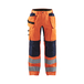 Pantalon artisan haute-visibilité +stretch Blåkläder 1552 Orange fluo/Marine Blaklader - 155218115389C