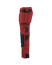 Pantalon artisan Blåkläder 1555 Rouge/Noir Blaklader - 155518605699C