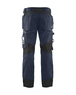 Pantalon artisan Blåkläder 1555 Marine foncé/Noir Blaklader - 155518608699C