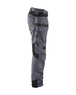 Pantalon artisan Blåkläder 1555 Gris clair/Noir Blaklader - 155518609499C