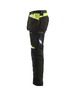 Pantalon artisan Blåkläder 1555 Noir/Jaune fluo Blaklader - 155518609933C