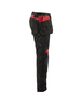 Pantalon artisan Blåkläder 1555 Noir/Rouge Blaklader - 155518609956C