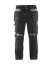 Pantalon artisan Blåkläder 1555 Noir/Gris clair Blaklader - 155518609994C