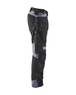 Pantalon artisan Blåkläder 1555 Noir/Gris clair Blaklader - 155518609994C