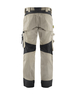 Pantalon artisan sans poches flottantes Blåkläder 1556 Beige/Noir Blaklader - 155618602799C